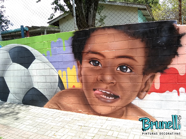 Grafites em escolas infantis