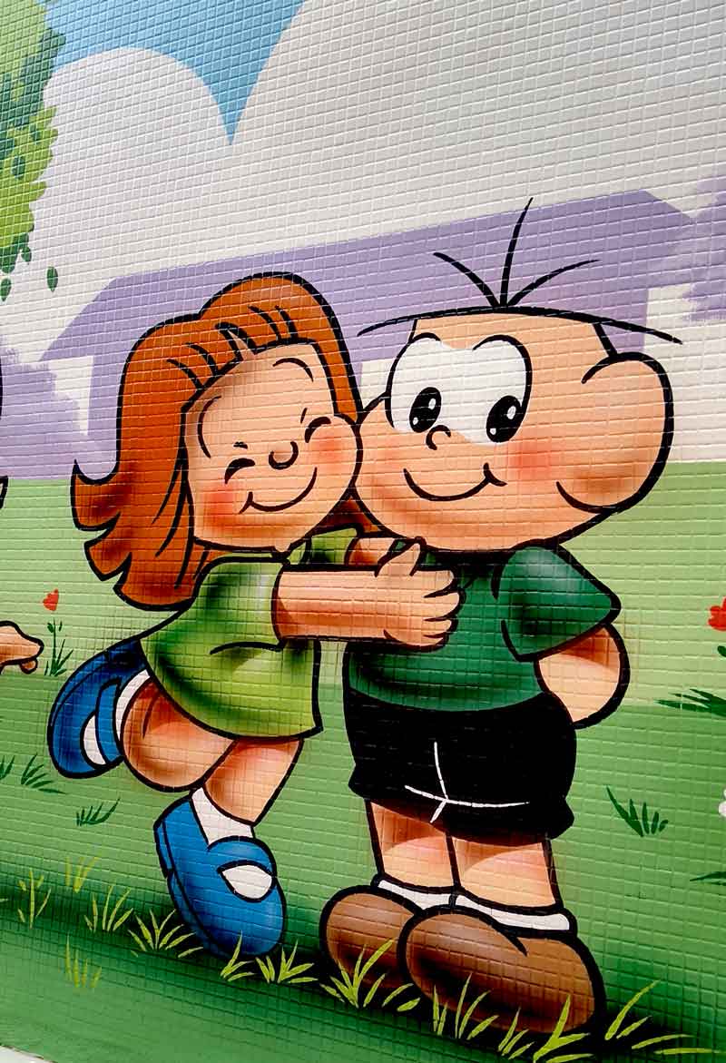 pintura de mural infantil