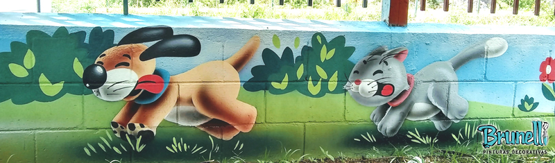 pintura para escola de educao infantil