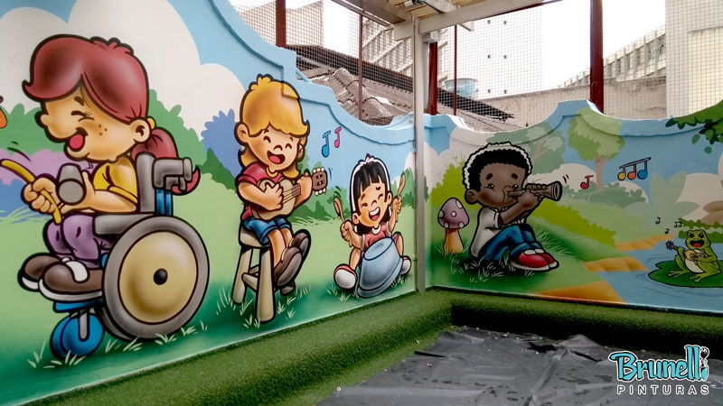 Pintura para Escola Infantil